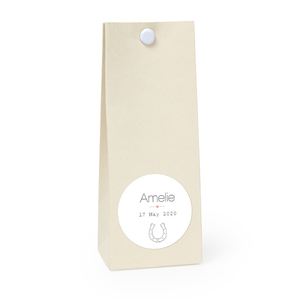 Gavepose vanilje Rund 4cm