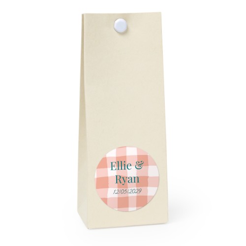Sachet confiseur rond vanille lot de 12 Sachet confiseur rond vanille lot de 12