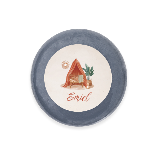 Round Bar of Soap with Sticker (set of 6)
