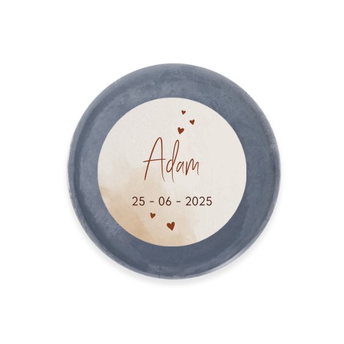 Neutral Aquarel Hearts