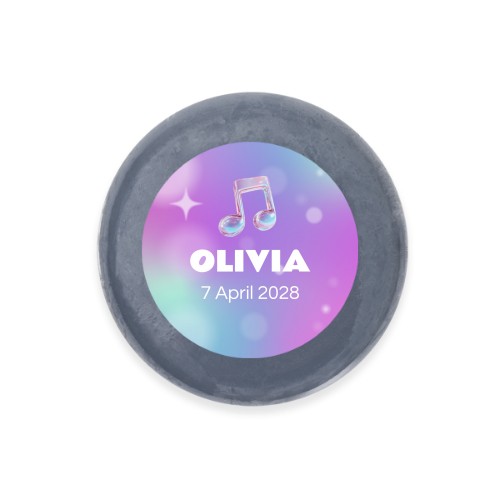 Holographic Music Notes