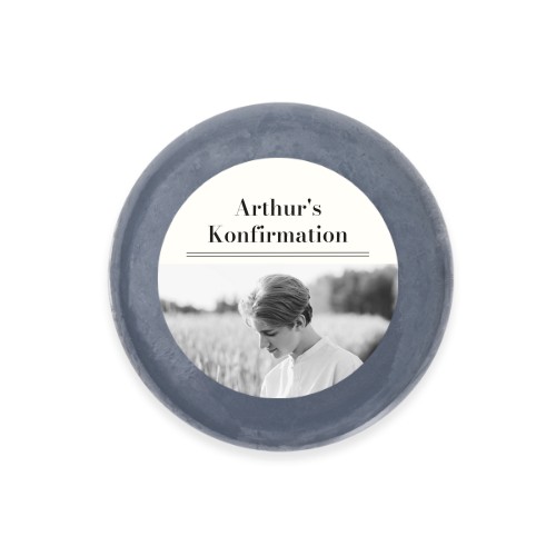 Round Bar of Soap with Sticker (set of 6) Round Bar of Soap with Sticker (set of 6)