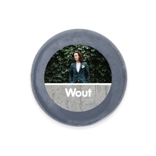 Round Bar of Soap with Sticker (set of 6)