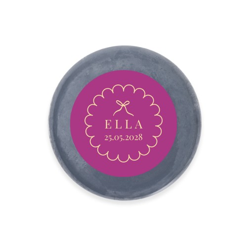 Classy Scallop Bow - Text Only Classy Scallop Bow - Text Only