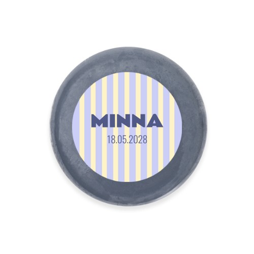 Round Bar of Soap with Sticker (set of 6)