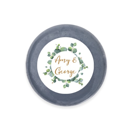 Round Bar of Soap with Sticker (set of 6)