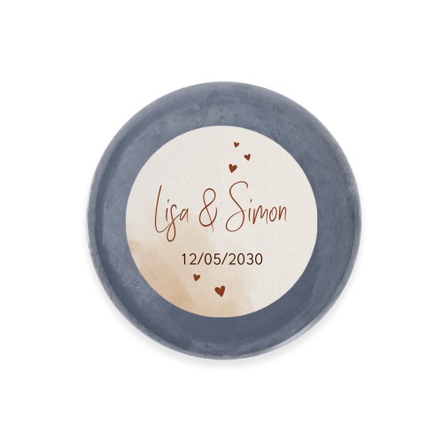 Neutral Aquarel Hearts