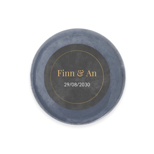 Round Bar of Soap with Sticker (set of 6)