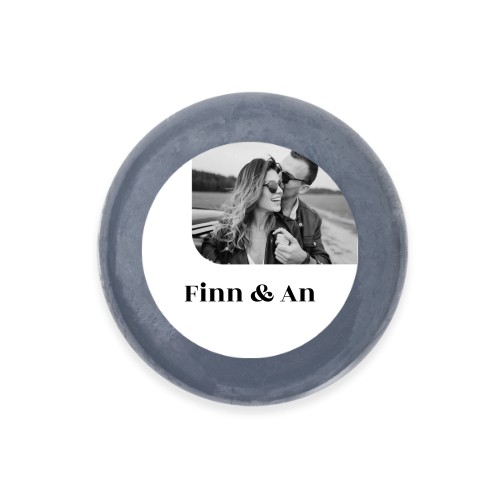 Round Bar of Soap with Sticker (set of 6)