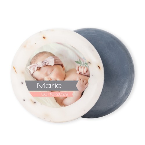 Round Bar of Soap with Sticker (set of 12)