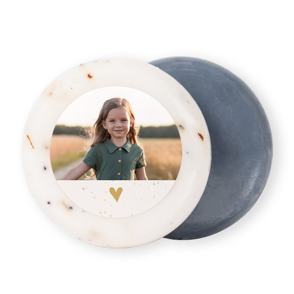 Seifenstücke Geschenkset mit Fotoaufklebern (12er Set)