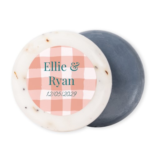 Round Bar of Soap with Sticker (set of 12)