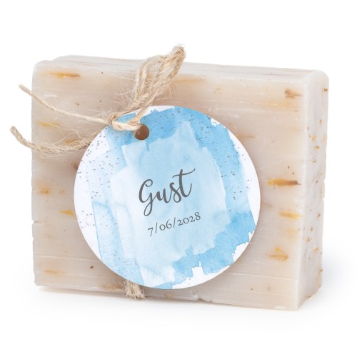 Palasaippua pyöreällä etiketillä (6 kpl)