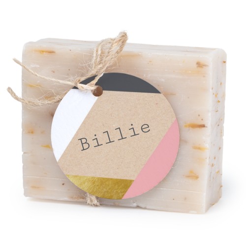 Zeepjes met rond label - set van 6 Zeepjes met rond label - set van 6