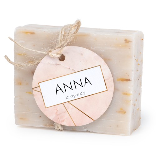 Marble Geo Gold - Text Only