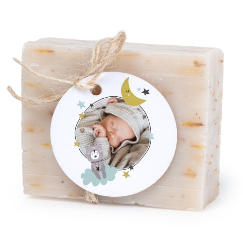 Soap bar with round label (6 pcs) Soap bar with round label (6 pcs)