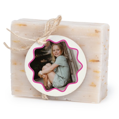 Zeepje met rond label (set van 6)