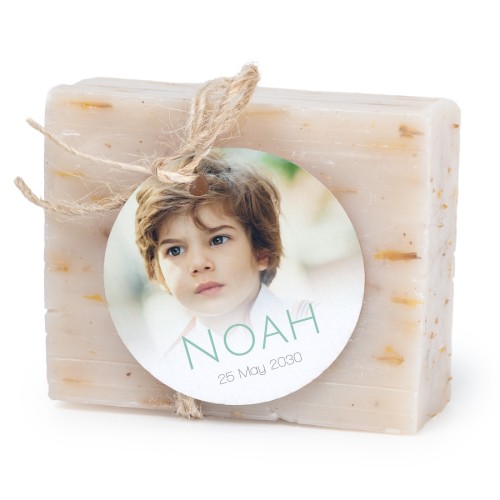 Seife mit rundem Etikett (6er-Set)