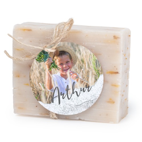 Seife mit rundem Etikett (6er-Set)