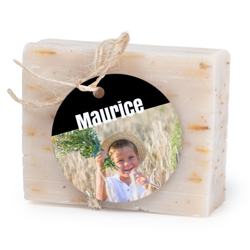 Seife mit rundem Etikett (6er-Set)