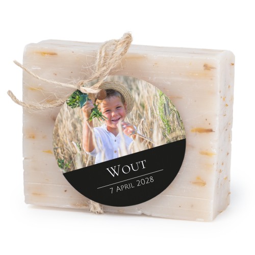 Seife mit rundem Etikett (6er-Set)