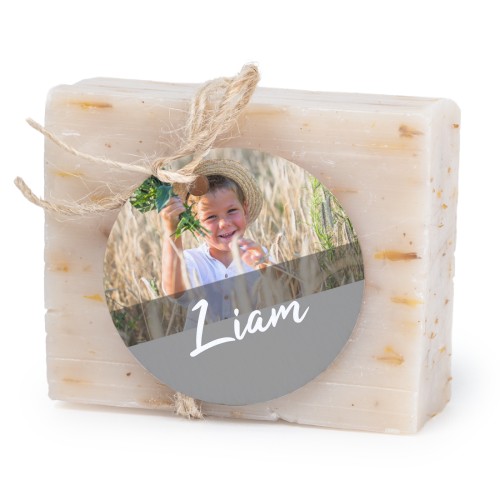 Seife mit rundem Etikett (6er-Set)