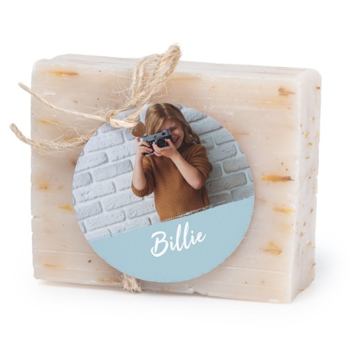 Zeepje met rond label (set van 6)