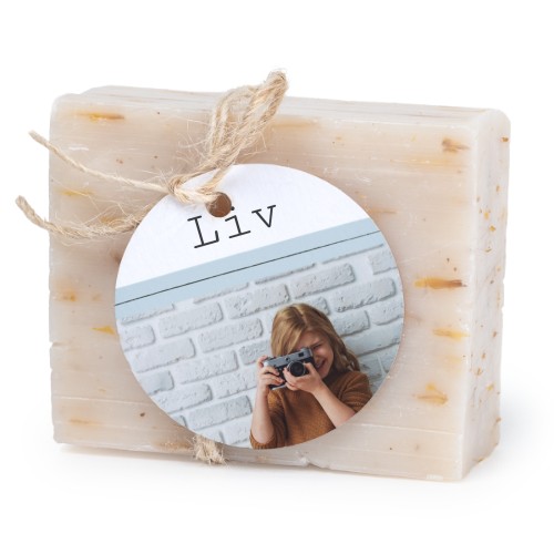 Seife mit rundem Etikett (6er-Set)