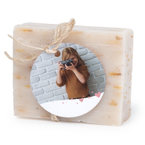 Seife mit rundem Etikett (6er-Set)