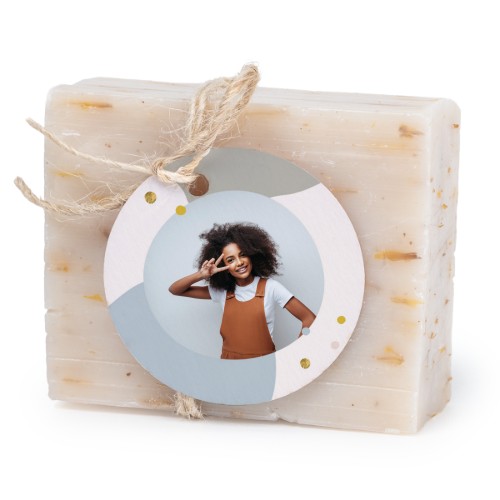 Zeepje met rond label (set van 6)