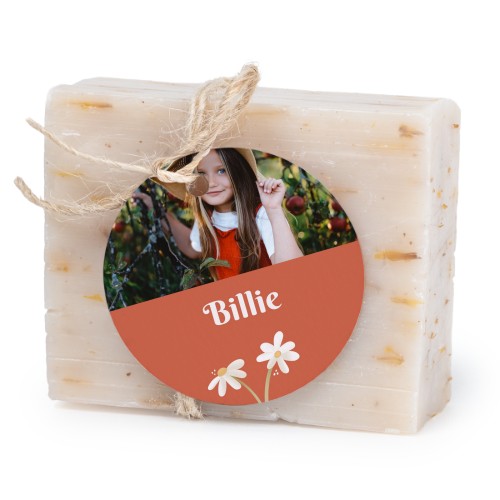 Soap bar with round label (6 pcs)