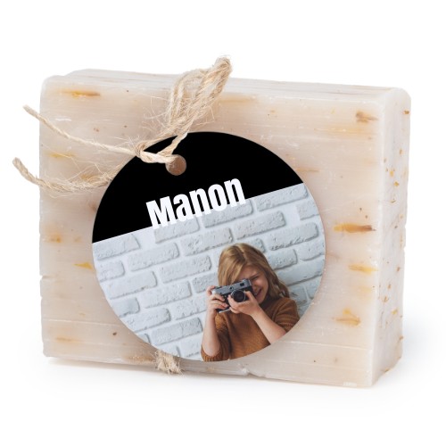 Soap bar with round label (6 pcs) Soap bar with round label (6 pcs)