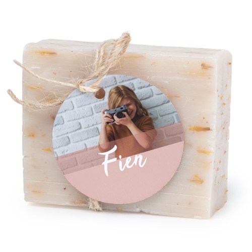 Seife mit rundem Etikett (6er-Set)