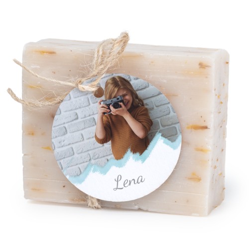 Lot de 6 savons avec étiquettes rondes