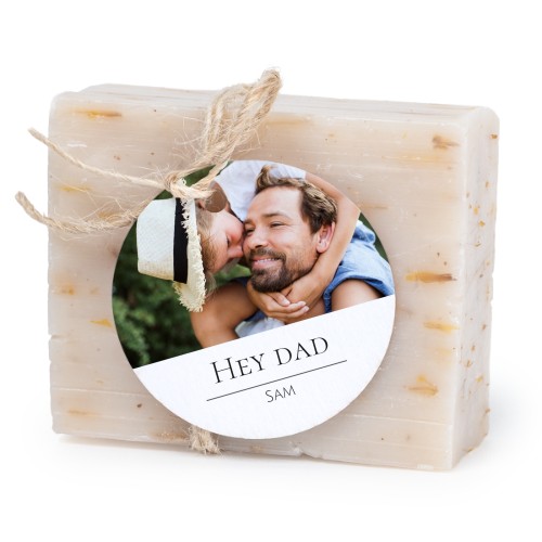 Seife mit rundem Etikett (6er-Set)