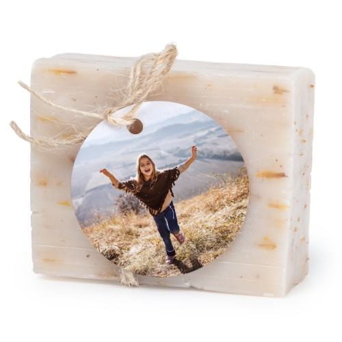 Seife mit rundem Etikett (6er-Set)