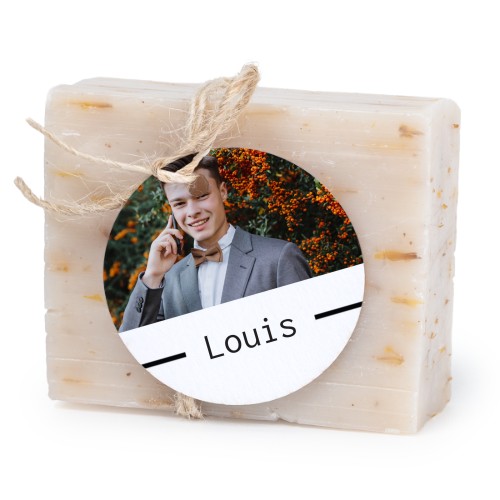 Zeepjes met rond label - set van 6 Zeepjes met rond label - set van 6