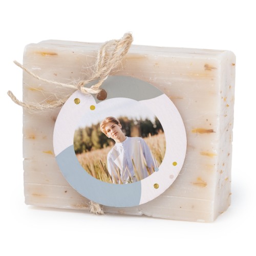 Seife mit rundem Etikett (6er-Set)