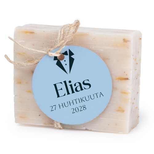 Palasaippua pyöreällä etiketillä (6 kpl)