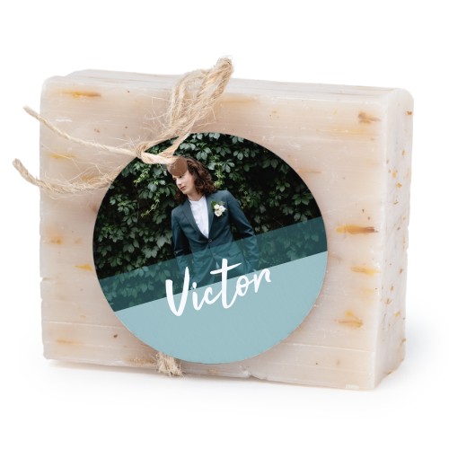 Seife mit rundem Etikett (6er-Set)