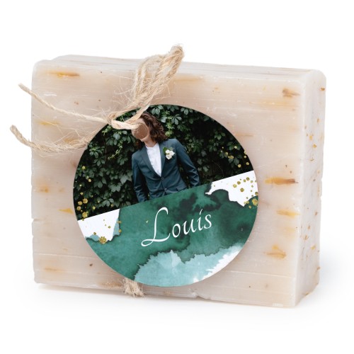 Palasaippua pyöreällä etiketillä (6 kpl)