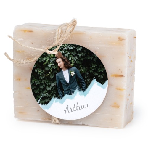 Fast tvål med rund etikett (6 st)