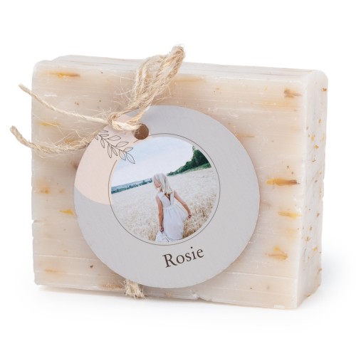 Bohemsk stil med sirkler og blader