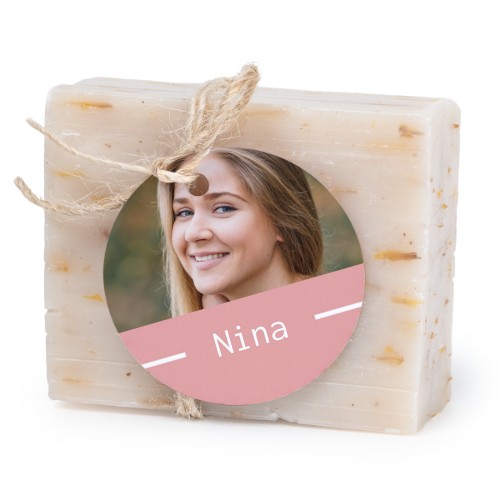 Seife mit rundem Etikett (6er-Set)