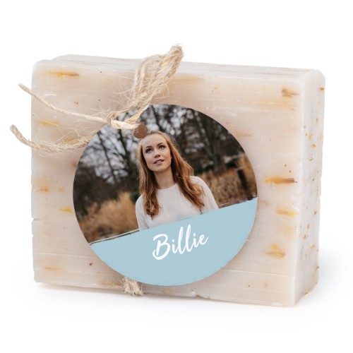 Soap bar with round label (6 pcs)