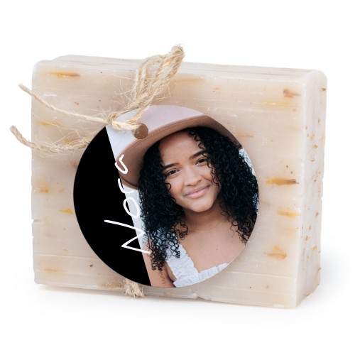 Lot de 6 savons avec étiquettes rondes