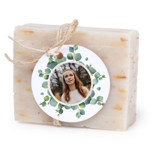 Zeepje met rond label (set van 6)