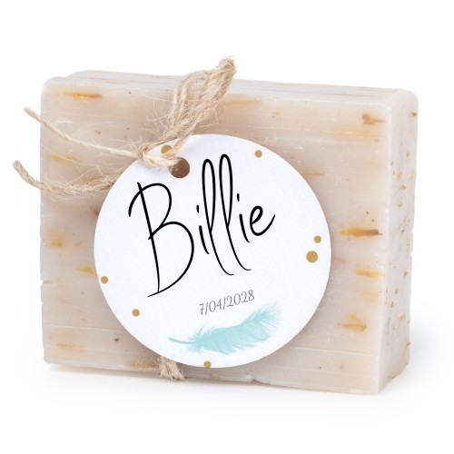 Soap bar with round label (6 pcs) Soap bar with round label (6 pcs)