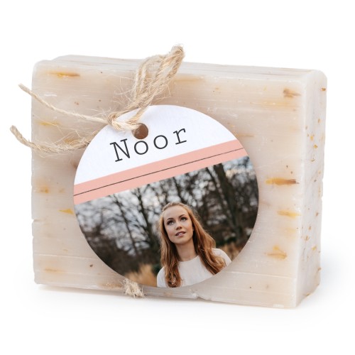 Seife mit rundem Etikett (6er-Set)