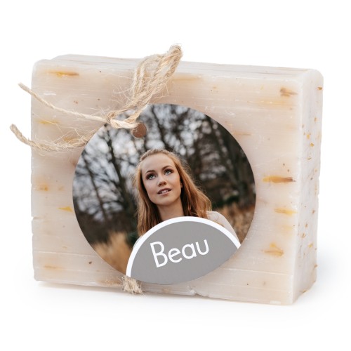 Zeepjes met rond label - set van 6 Zeepjes met rond label - set van 6